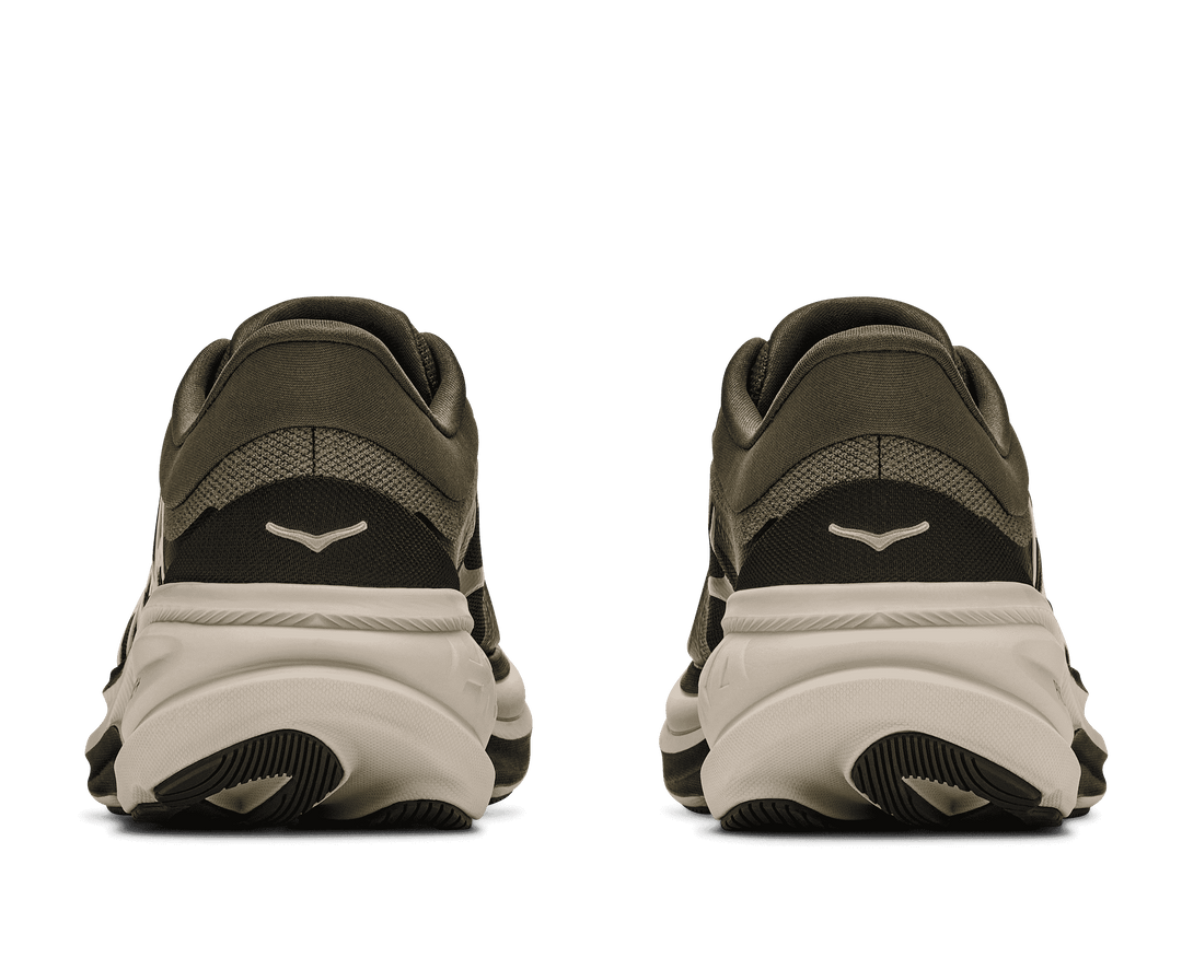 HOKA Men's Clifton Pro - ANTIQUE OLIVE / RIVER ROCK GREY