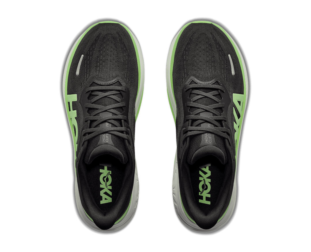 HOKA Men's Clifton Pro - CARBON BLACK / TART APPLE