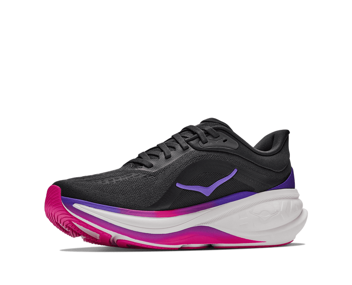 HOKA Women's Clifton Pro - CARBON BLACK / COSMIC PURPLE