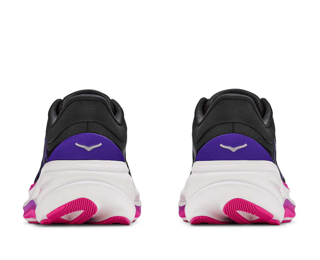 HOKA Women's Clifton Pro - CARBON BLACK / COSMIC PURPLE