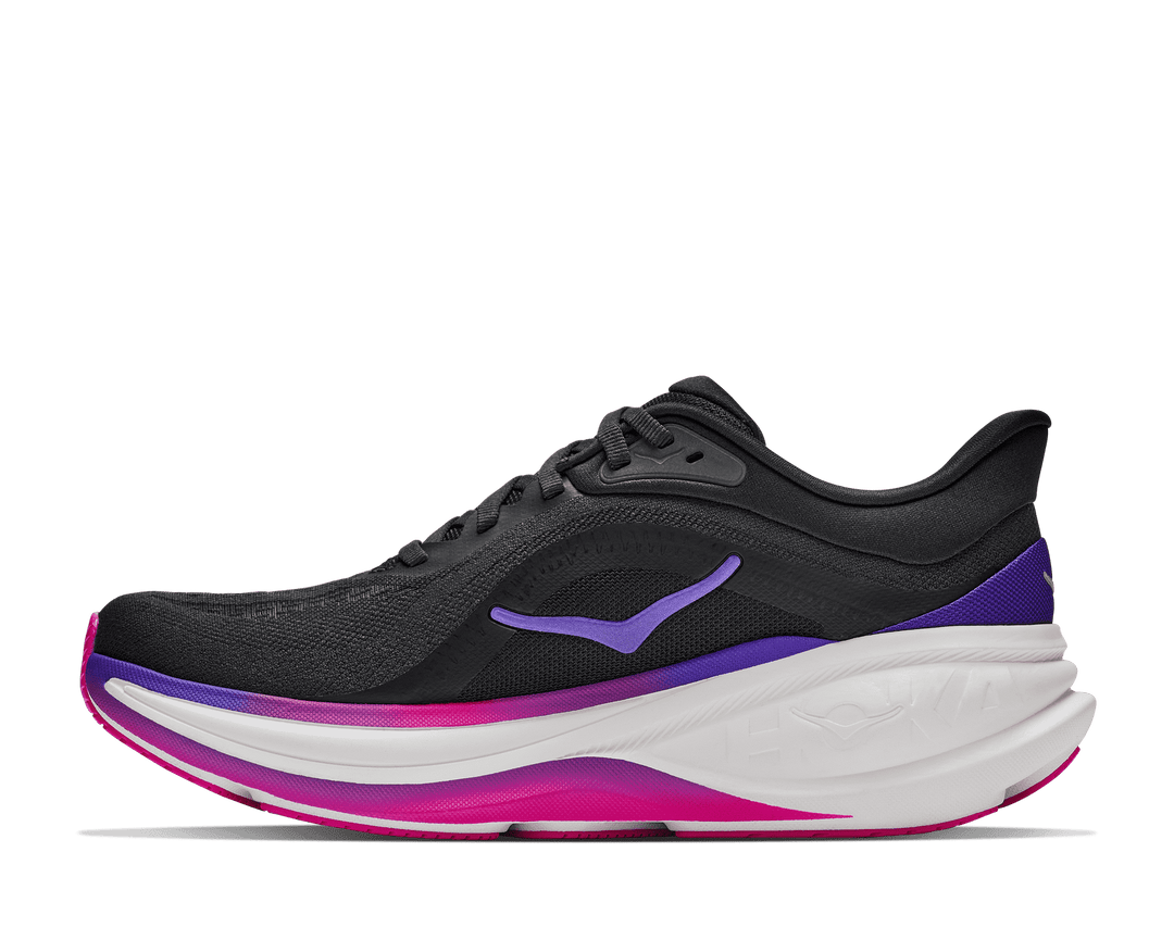 HOKA Women's Clifton Pro - CARBON BLACK / COSMIC PURPLE