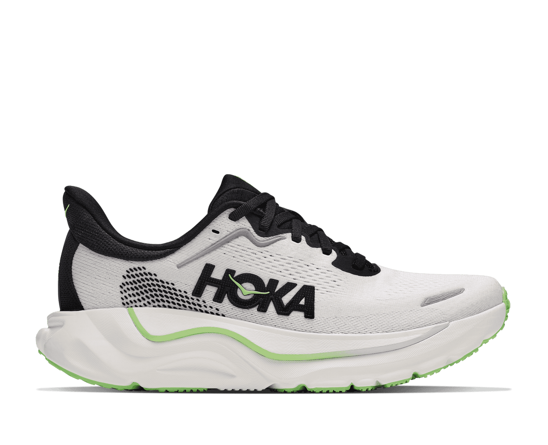 HOKA Men's Arahi 9 - FROST / BLACK