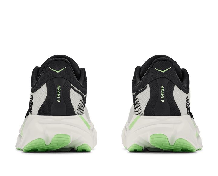 HOKA Men's Arahi 9 - FROST / BLACK