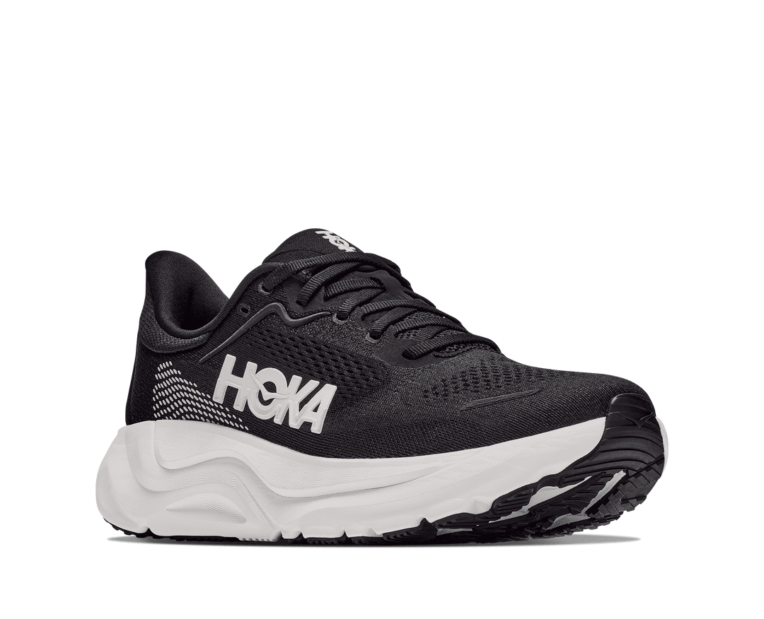 HOKA Women's Arahi 9 - BLACK / WHITE