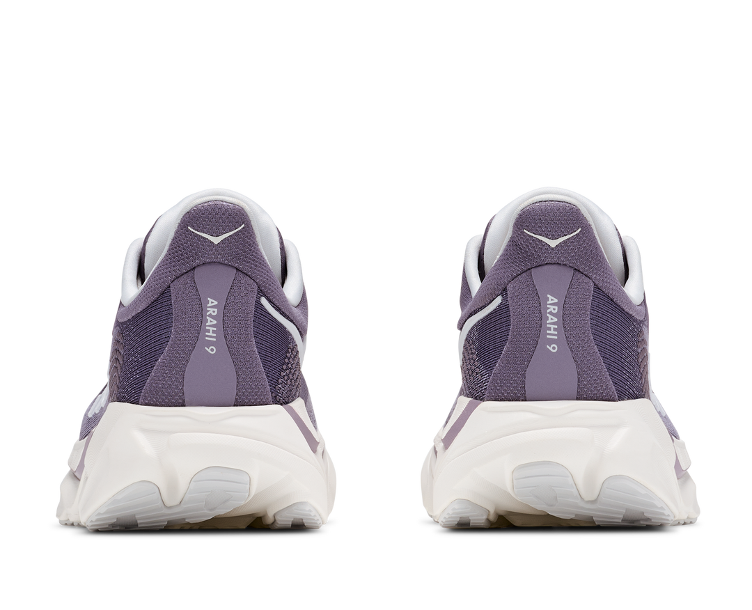 HOKA Women's Arahi 9 Wide - PURPLE FOG / MELLON LILAC