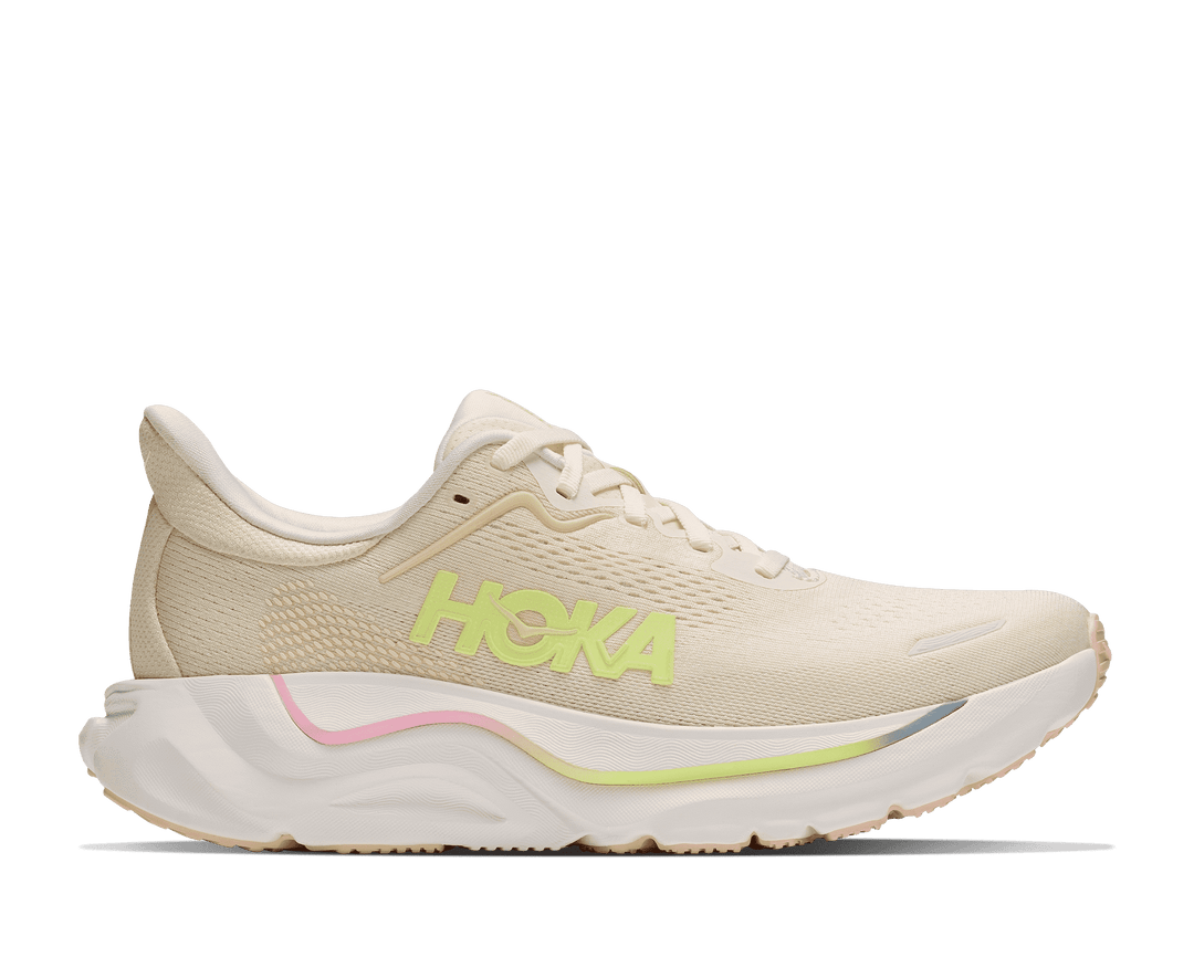 HOKA Women's Arahi 9 - VINTAGE YELLOW / ALABASTER