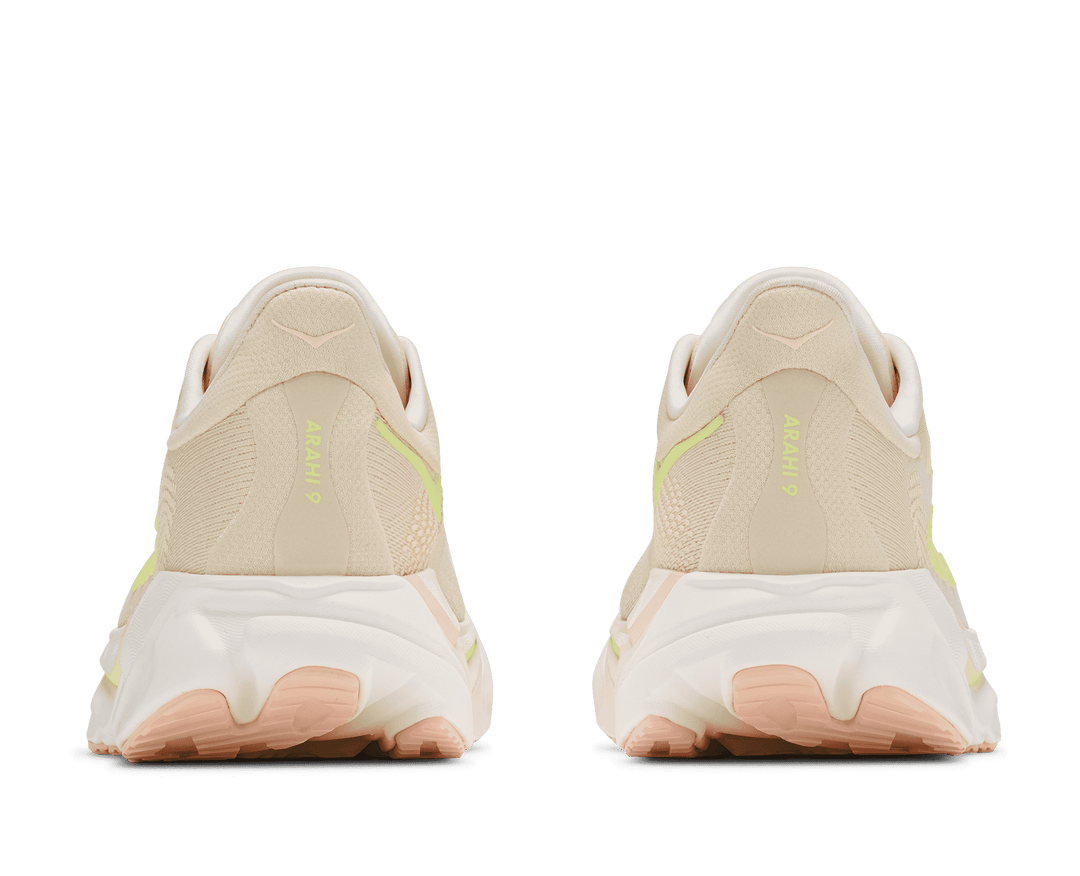 HOKA Women's Arahi 9 - VINTAGE YELLOW / ALABASTER