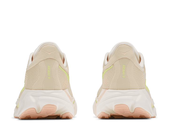 HOKA Women's Arahi 9 - VINTAGE YELLOW / ALABASTER