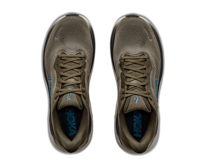 HOKA Men's Clifton 11 - ANTIQUE OLIVE / RIVER ROCK GREY