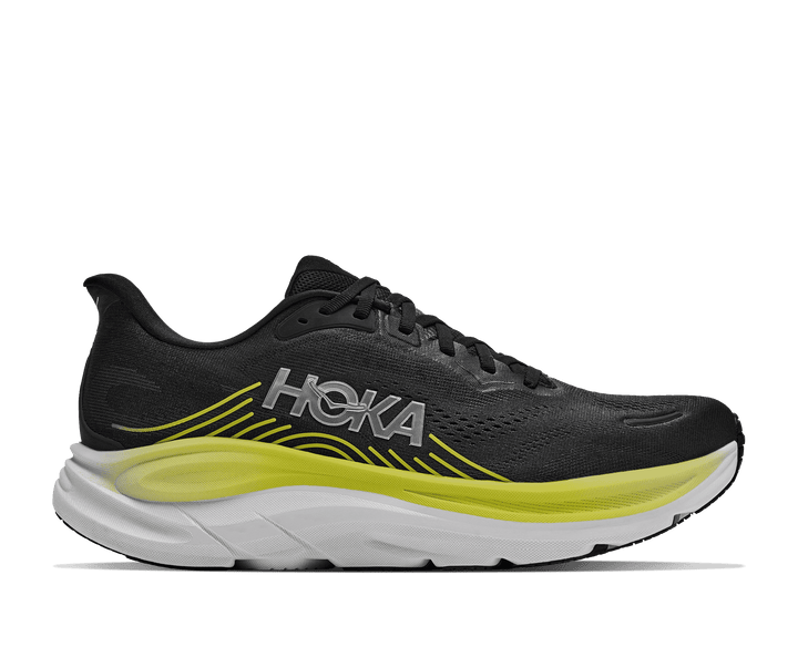 HOKA Men's Clifton 11 - BLACK / COSMIC GREY