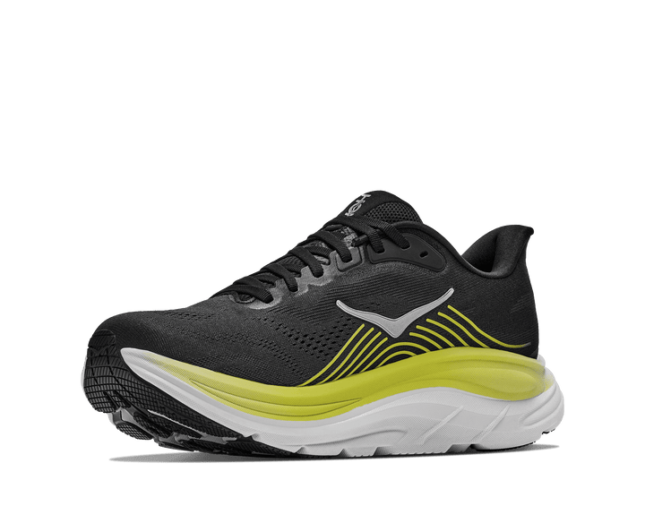 HOKA Men's Clifton 11 - BLACK / COSMIC GREY