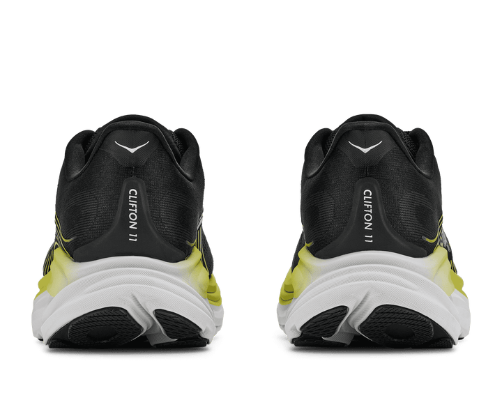 HOKA Men's Clifton 11 - BLACK / COSMIC GREY