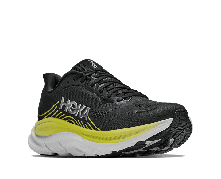 HOKA Men's Clifton 11 - BLACK / COSMIC GREY
