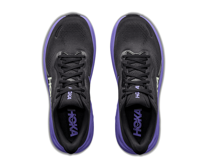 HOKA Men's Clifton 11 - BLACK / NEON YUZU
