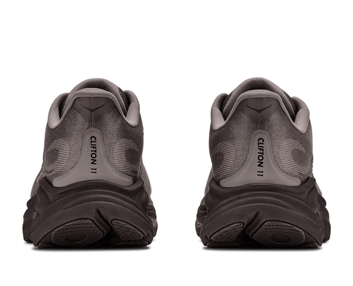 HOKA Men's Clifton 11 - BOULDER GREY / PEBBLE GREY