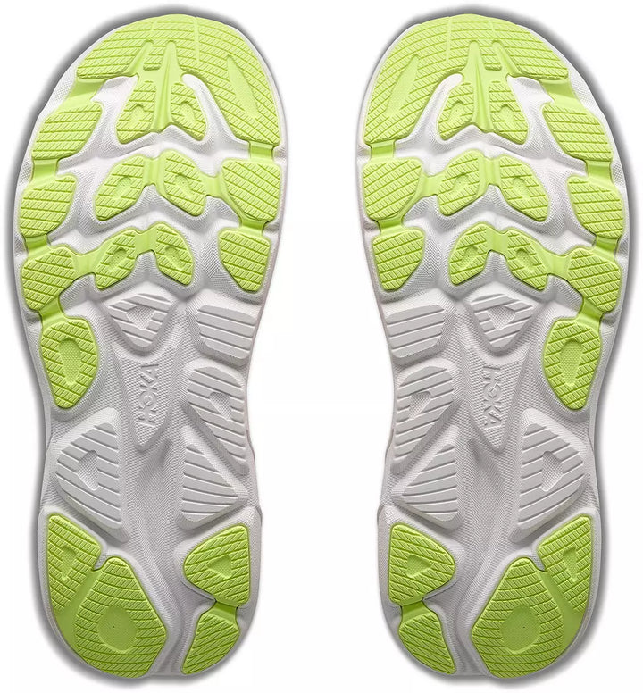 HOKA Women's CLIFTON 11 - TANGERINE GLOW / WHITE
