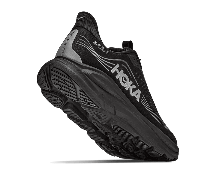 HOKA Men's Clifton 11 GTX - BLACK / BLACK