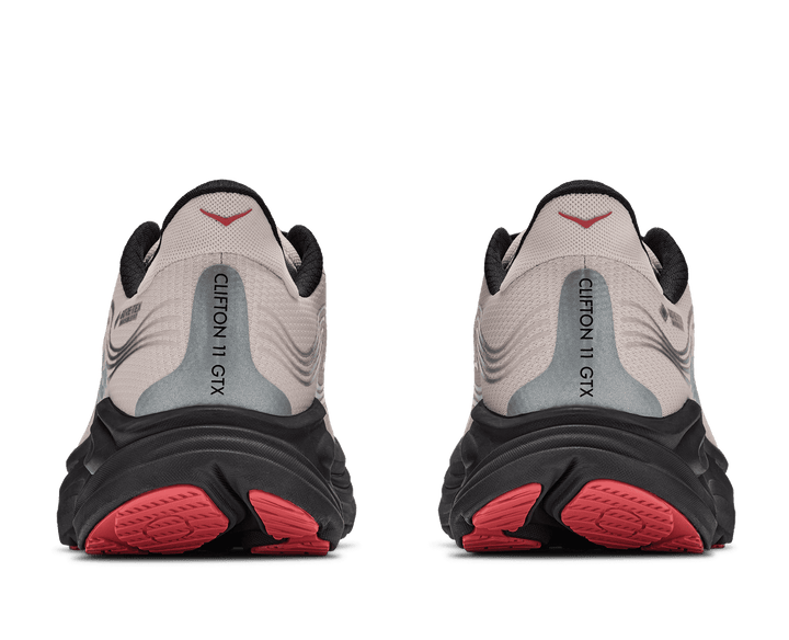 HOKA Men's Clifton 11 GTX - RIVER ROCK GREY / CARBON BLACK