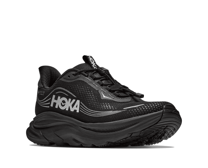 HOKA Women's Clifton 11 GTX - BLACK / BLACK