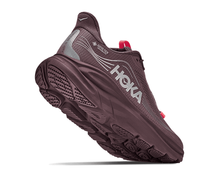 HOKA Women's Clifton 11 GTX - SMOKY QUARTZ / DEEP MAUVE