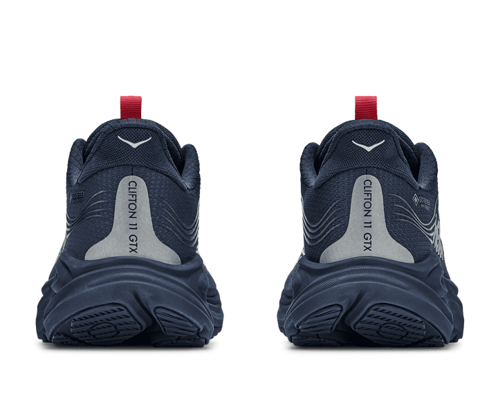 HOKA Women's Clifton 11 GTX - VARSITY NAVY / BURNT RED