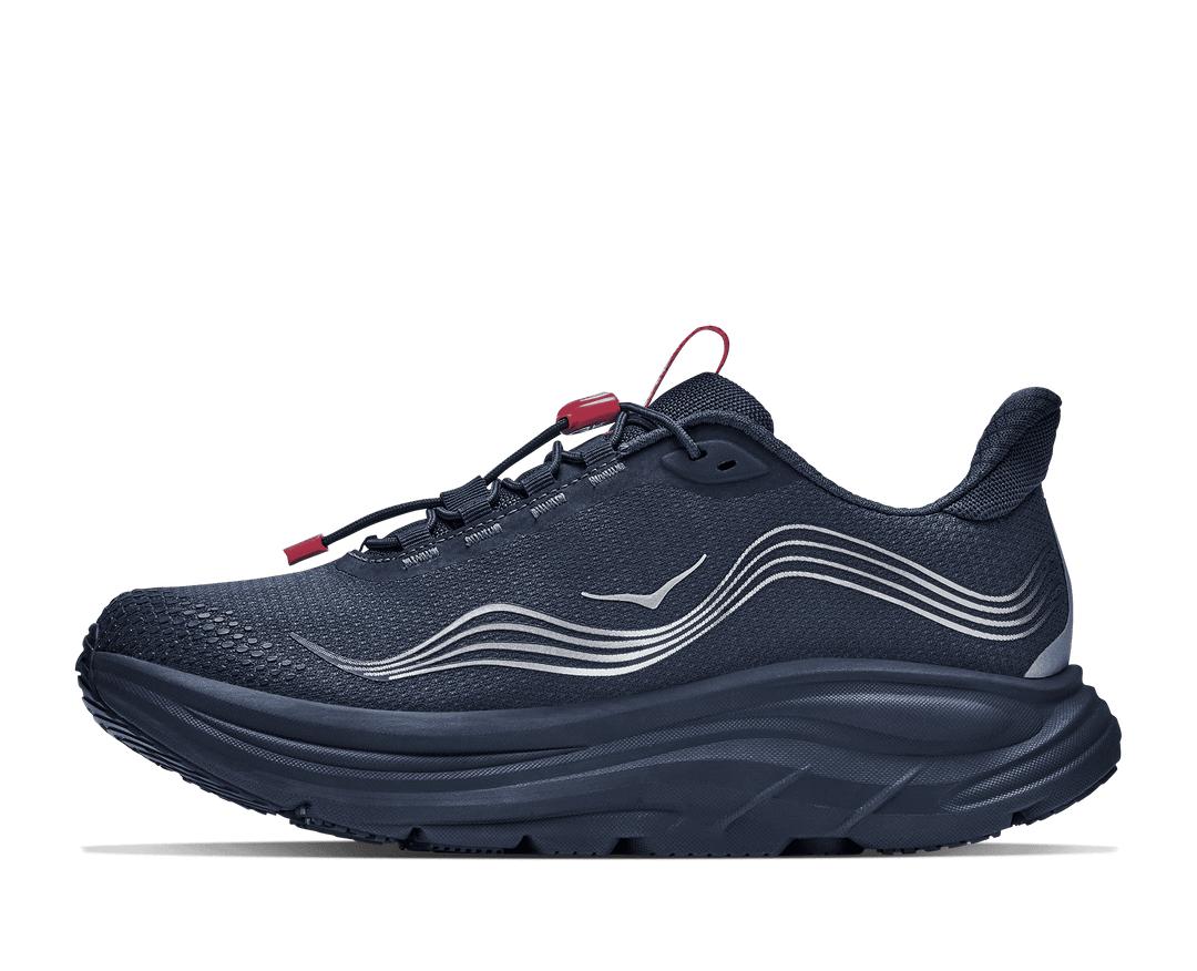 HOKA Women's Clifton 11 GTX - VARSITY NAVY / BURNT RED