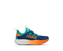 NIGHT GLOW BLUE / NEON TANGERINE