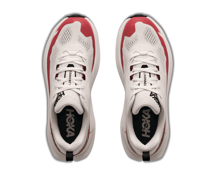 HOKA Women's Torrent 5 - ALABASTER / BURNT RED