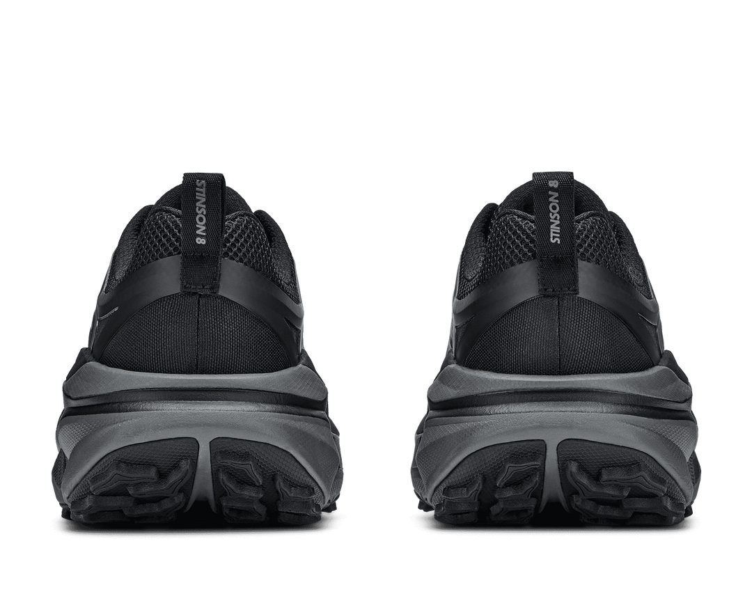 HOKA Men's Stinson 8 - BLACK / OUTER ORBIT