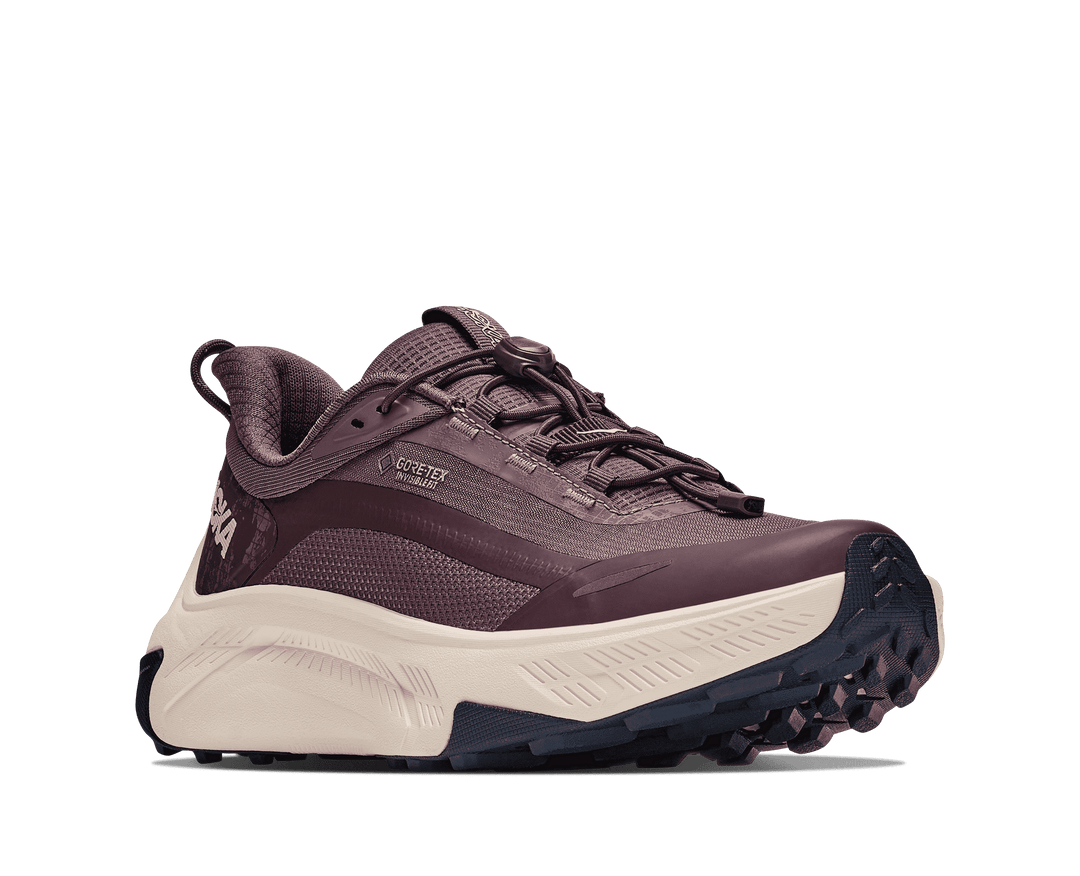 HOKA Women's Transport GTX - SMOKY QUARTZ / DEEP MAUVE
