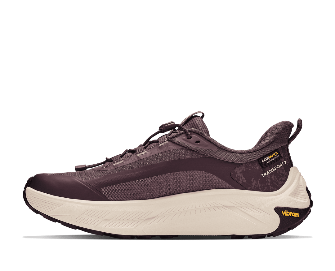 HOKA Women's Transport GTX - SMOKY QUARTZ / DEEP MAUVE