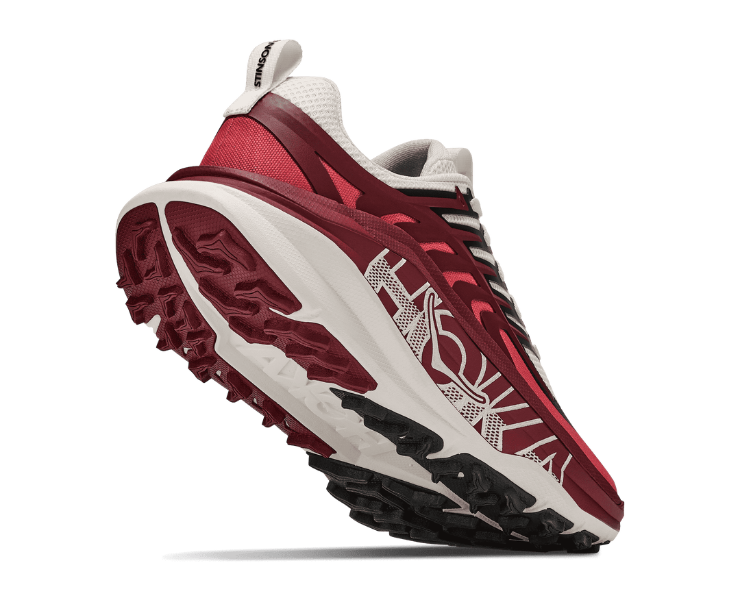 HOKA Women's Stinson 8 - ALABASTER / VARSITY BURGUNDY