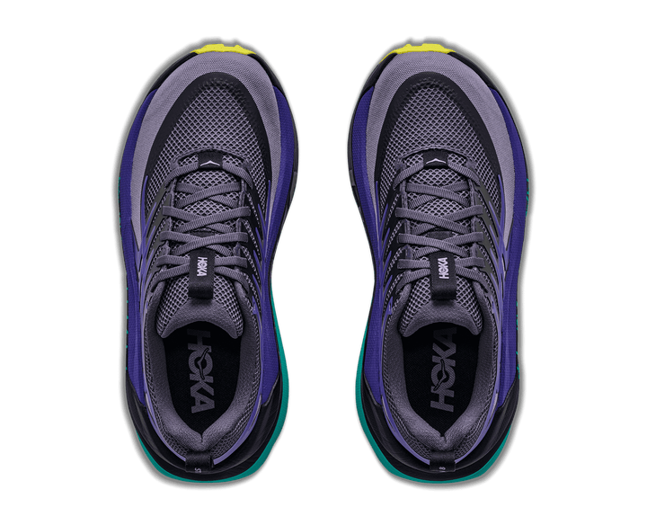 HOKA Women's Stinson 8 - SQUID INK / ELECTRIC AQUA