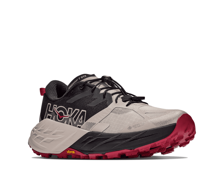 HOKA Men's Speedgoat 7 - BLACK / RIVER ROCK GREY