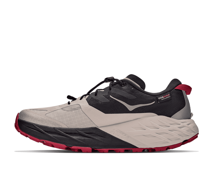 HOKA Men's Speedgoat 7 - BLACK / RIVER ROCK GREY