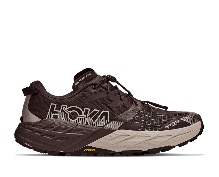 HOKA Men's Speedgoat 7 - SPICED CHOCOLATE / RIVER ROCK GREY