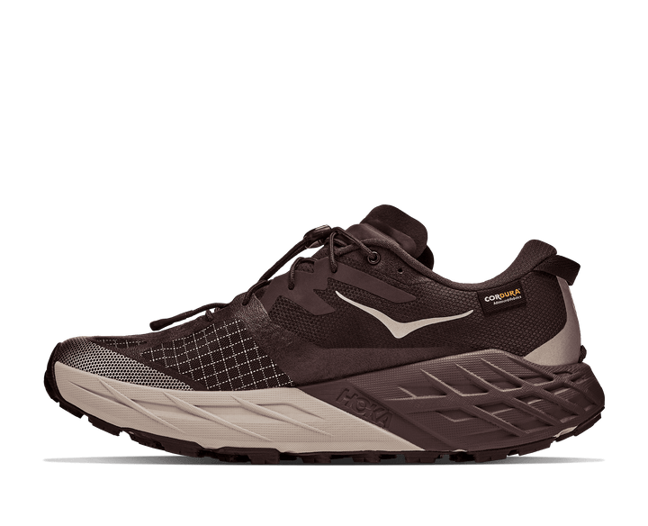 HOKA Men's Speedgoat 7 - SPICED CHOCOLATE / RIVER ROCK GREY