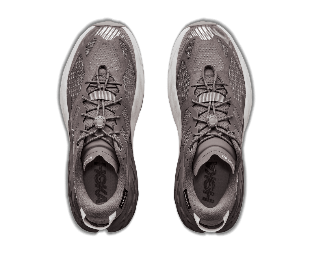 HOKA Women's Speedgoat 7 - PEBBLE GREY / ALABASTER