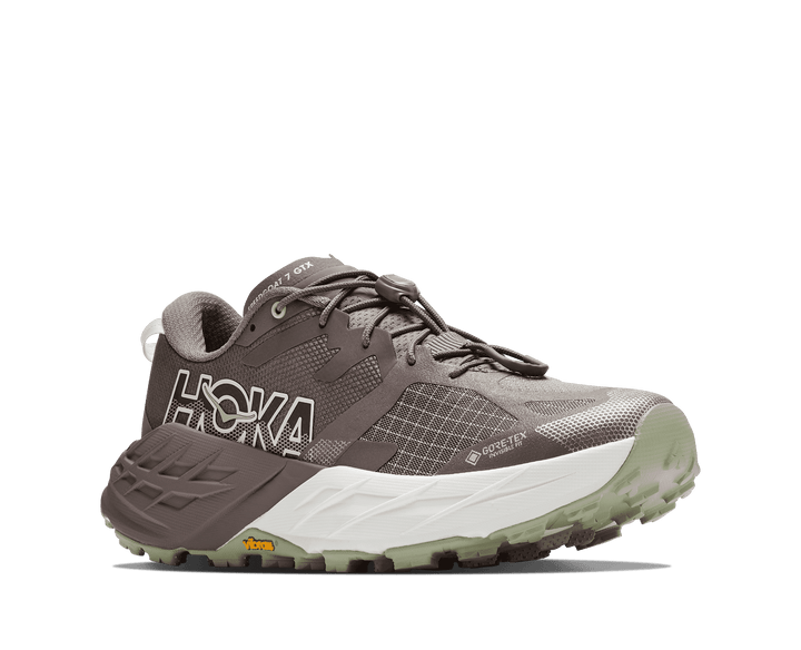HOKA Women's Speedgoat 7 - PEBBLE GREY / ALABASTER