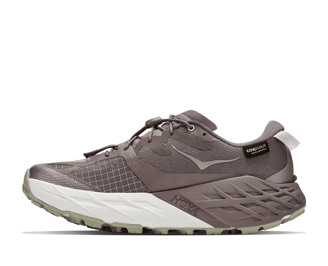 HOKA Women's Speedgoat 7 - PEBBLE GREY / ALABASTER