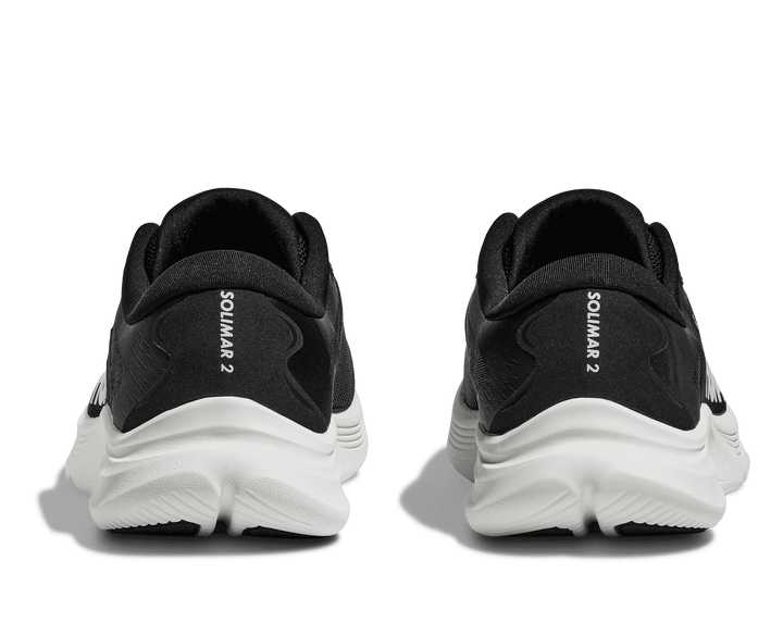 HOKA Men's Solimar 2 - BLACK / WHITE (Wide)