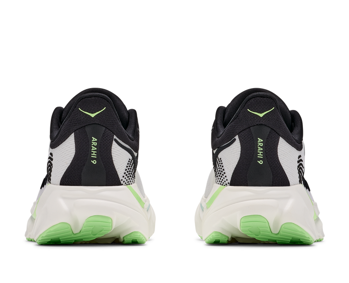 HOKA Men's Arahi 9 Wide - Frost/ Black