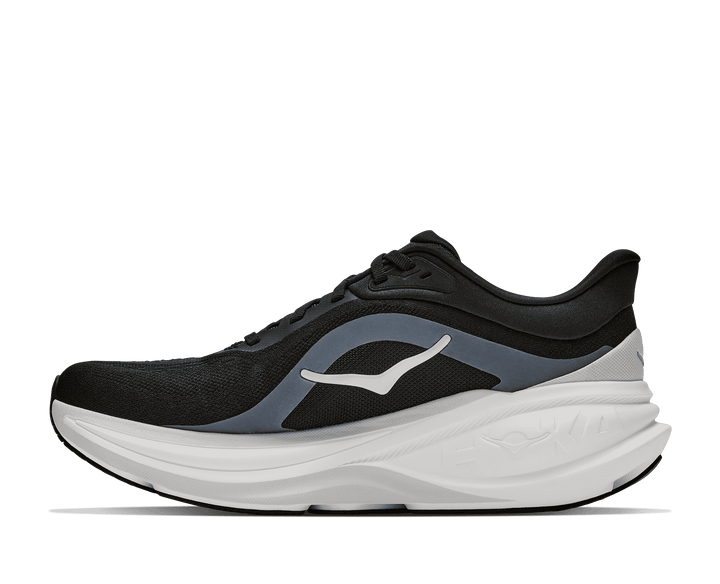 HOKA Men's Clifton Pro - BLACK / COSMIC GREY (Wide)