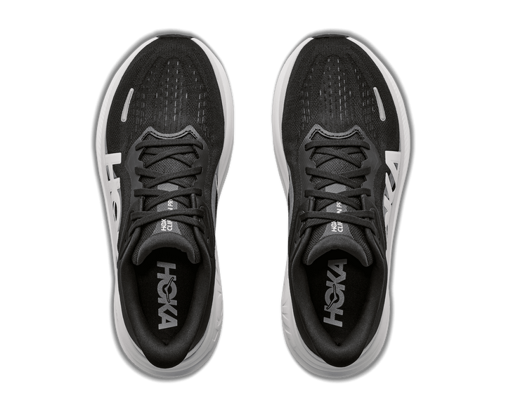 HOKA Women's Clifton Pro - BLACK / COSMIC GREY (Wide)