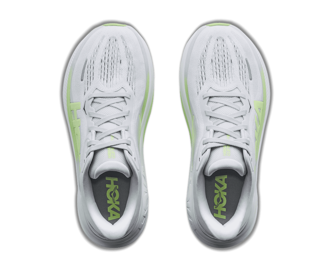 HOKA Women's Clifton Pro - COSMIC GREY / NEON YUZU (Wide)
