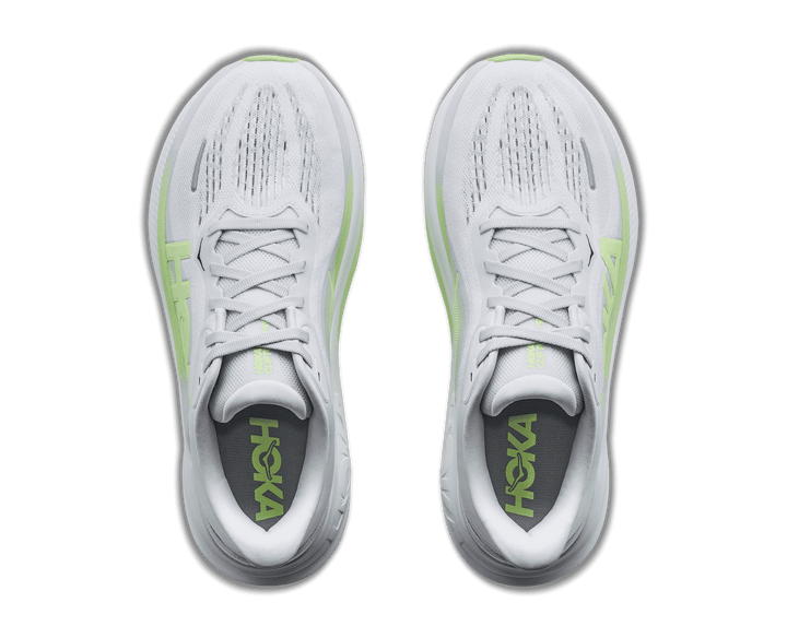 HOKA Women's Clifton Pro - COSMIC GREY / NEON YUZU (Wide)