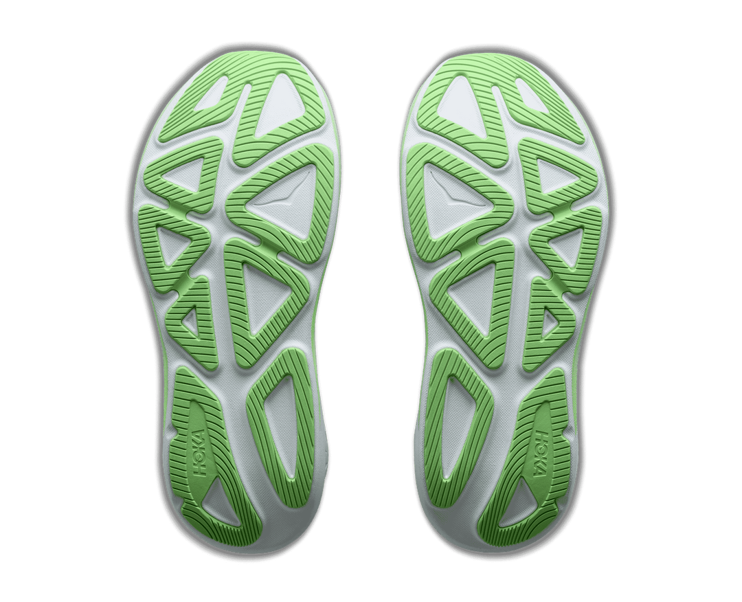 HOKA Women's Clifton Pro - COSMIC GREY / NEON YUZU (Wide)