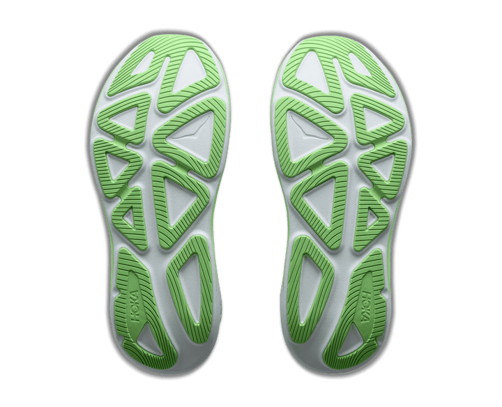HOKA Women's Clifton Pro - COSMIC GREY / NEON YUZU (Wide)
