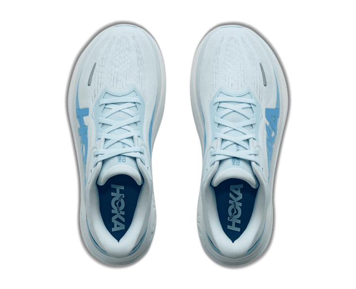 HOKA Women's Clifton Pro - GLIMMERING BLUE / SOARING BLUE (Wide)