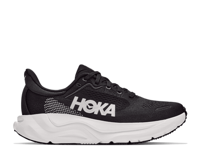 HOKA Women's Arahi 9 - BLACK / WHITE (Wide)